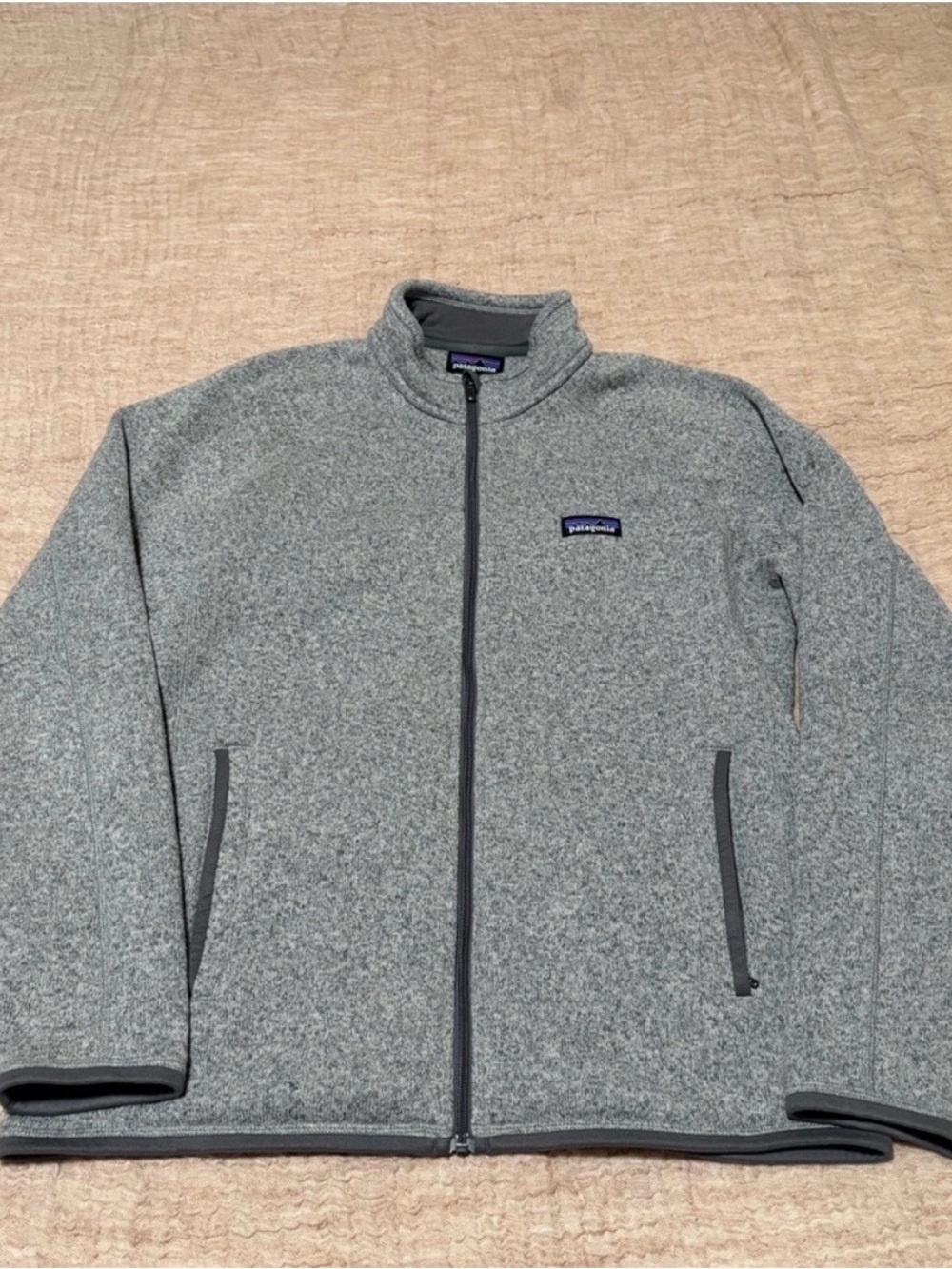 Patagonia Men's Gray Full-Zip Better Sweater Fleece Jacket
